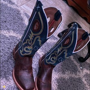 Twisted X elephant skin boots